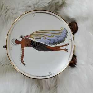 House of Erte Fine Porcelain The Franklin Mint Limited Edition Diva II Plate Art